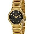 Rado Rado Centrix R30280153 Automatic R30280153 механические женские часы черный циферблат, браслет нержавеющая сталь с pvd-покрытием — вид спереди