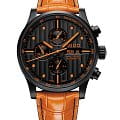 Mido Mido Multifort Chronograph M005.614.36.051.22 механические мужские часы часы крупный план черный циферблата