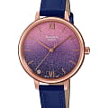 Casio Casio Sheen SHE-4548PGL-4A  SHE-4548PGL-4A кварцевые женские часы   циферблат, браслет кожаный — вид спереди