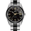 Rado Rado Hyperchrome R32109162 Automatic R32109162 механические мужские часы черный циферблат, браслет сталь + высокотехнологичная керамика — вид спереди