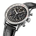 Breitling Breitling Navitimer B02 Chronograph 41 Cosmonaute PB02301A1B1P1 мужские часы черный циферблат на запястье