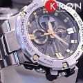 Оригинальные часы Casio Casio G-Shock GST-B100D-1A9 электронные калибр механизма  общий вид