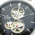 Rado Rado Coupole Classic Open Heart Automatic R22894153 механические мужские часы часы крупный план черный циферблата