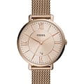Fossil Fossil Georgia  ES5120  ES5120 кварцевые женские часы золотой циферблат, браслет сталь с ip покрытием — вид спереди