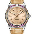 Breitling Breitling Chronomat Automatic 36 South Sea  A10380611A1P1  A10380611A1P1 механические женские часы бежевый циферблат, браслет кожаный — вид спереди