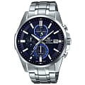 Casio Casio Edifice EFB-560SBD-2A  EFB-560SBD-2A  мужские часы синий циферблат, браслет  — вид спереди