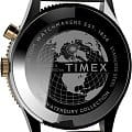 Timex Timex Waterbury Traditional GMT TW2U99100 кварцевые мужские часы часы крупный план белый циферблата