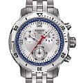 Tissot Tissot PRS 200 T067.417.11.037.01 PRS 200 T0674171103701 кварцевые мужские часы серый циферблат, браслет карбон + полимер — вид спереди