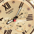 Casio Casio Sheen SHE-3806GL-9AUER, sheen япония женские часы на браслете кожаный боковой вид