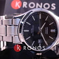Casio Casio Collection MTS-100D-1A кварцевые мужские часы часы крупный план черный циферблата