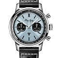 Breitling Breitling Top Time B01 Triumph AB01764A1C1X1  AB01764A1C1X1 механические мужские часы голубой циферблат, браслет кожаный — вид спереди