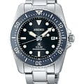 Seiko Seiko Prospex SNE569P1  SNE569P1 кварцевые мужские часы черный циферблат, браслет нержавеющая сталь — вид спереди