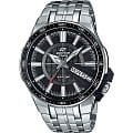 Casio Casio Edifice EFR-106D-1A EFR EFR-106D-1A автокварц (кинетик) мужские часы черный циферблат, браслет нержавеющая сталь — вид спереди