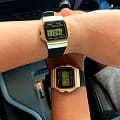 Casio Casio Illuminator F-91WM-9ADF (F-91WM-9A) , наручные мужские часы фото под углом