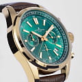 Jacques Lemans Jacques Lemans  Sport 1-2117H,  австрия мужские часы на браслете кожаный боковой вид