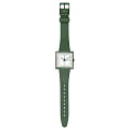 Swatch Swatch Square Bioceramic Standard SO34G700, bioceramic швейцария женские часы на браслете биоматериал боковой вид