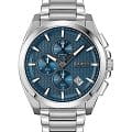 Hugo Boss Hugo Boss Grandmaster Sport Lux HB 1513884  HB1513884 кварцевые мужские часы синий циферблат, браслет нержавеющая сталь 316l — вид спереди