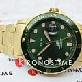 Fossil Fossil Blue FS5950 мужские часы зеленый циферблат на запястье