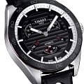 Tissot Tissot PRS 516 Automatic Small Second T100.428.16.051.00, t-sport швейцария мужские часы на браслете кожаный боковой вид