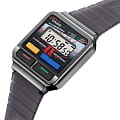 Casio Casio Vintage A120WEST-1AER, vintage япония мужские часы на браслете нержавеющая сталь с ip-покрытием боковой вид