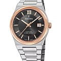 Festina Festina Classics F20036/3  F20036/3 кварцевые мужские часы  черный циферблат, браслет нержавеющая сталь — вид спереди