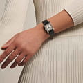 Longines Longines DolceVita L5.200.4.71.2 женские часы серебристый циферблат на запястье