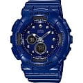 Casio Casio Baby-G BA-125-2A  BA-125-2A кварцевые женские часы синий циферблат, браслет пластик — вид спереди