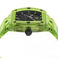 Philipp Plein Philipp Plein $keleton Crystal PWPTA0124,  германия мужские часы на браслете термополиуретан боковой вид