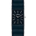 Jacques Lemans Jacques Lemans High Tech Ceramic 1-1939F  1-1939F кварцевые мужские часы синий циферблат, браслет сталь + pvd + керамика — вид спереди