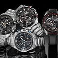 Casio Casio Edifice EQS-600DB-1A9 автокварц (кинетик) мужские часы часы крупный план черный циферблата