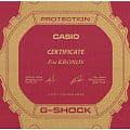Casio Casio G-Shock GA-120TR-4A электронные мужские часы часы крупный план красный циферблата