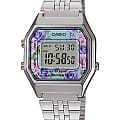Casio Casio Illuminator LA680WEA-2C  LA680WEA-2C кварцевые женские часы серый циферблат, браслет  — вид спереди