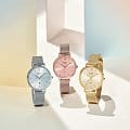 Casio Casio Sheen SHE-4539GM-9A  наручные женские часы фото под углом.