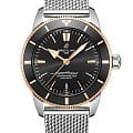 Breitling Breitling Superocean Heritage B20 Automatic 44 UB2030121B1A1  UB2030121B1A1 механические мужские часы черный циферблат, браслет нержавеющая сталь — вид спереди