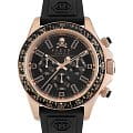 Philipp Plein Philipp Plein Nobile Racing PWVAA0623  PWVAA0623 кварцевые мужские часы черный циферблат, браслет силикон — вид спереди