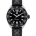 TAG Heuer TAG Heuer Formula 1 WAZ1110.FT8023  WAZ1110.FT8023 кварцевые мужские часы черный циферблат, браслет каучук — вид спереди