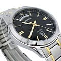 Casio MTP-1381G-1A мужские часы застежка крупным планом