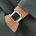 Casio Casio Standard Digital W-217HM-7BVEF (W-217HM-7B)  наручные мужские часы фото под углом.