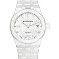 Maurice Lacroix Maurice Lacroix Aikon Automatic AI6007-CRM72-130-7  AI6007-CRM72-130-7 механические женские часы белый циферблат, браслет керамика — вид спереди