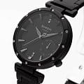 Casio Casio Sheen SHE-4051BD-1A кварцевые женские часы часы крупный план черный циферблата