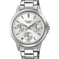 Casio Casio Sheen SHE-3516D-7A  SHE-3516D-7A кварцевые женские часы серебристый циферблат, браслет нержавеющая сталь — вид спереди