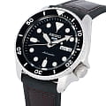 Seiko Seiko 5 Sports SRPD55K2  — детали корпуса и кожа + силикон
