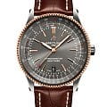 Breitling Breitling Navitimer Automatic 41 U17326121M1P1  U17326121M1P1 механические мужские часы антрацитовый циферблат, браслет кожаный — вид спереди