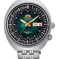 Orient Orient Revival RA-AA0E02E  RA-AA0E02E механические мужские часы зеленый циферблат, браслет нержавеющая сталь — вид спереди