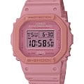 Casio Casio G-Shock DW-5610SL-4A4DR  DW-5610SL-4A4DR электронные мужские часы розовый циферблат, браслет пластик — вид спереди