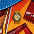 Casio GA-110Y-9A мужские часы застежка крупным планом
