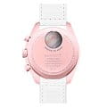 Swatch Swatch x Omega Bioceramic Moonswatch Mission to Venus SO33P100, swatch x omega moonwatch швейцария женские часы на браслете нейлон боковой вид
