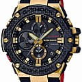 Casio Casio G-Shock GST-B100TFB-1A  GST-B100TFB-1A электронные мужские часы черный циферблат, браслет силикон — вид спереди