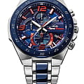 Casio Casio Edifice EFR-564TR-2A кварцевые мужские часы часы крупный план синий циферблата
