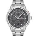Jacques Philippe Jacques Philippe Globus JPQGC288347  JPQGC288347 кварцевые мужские часы серый циферблат, браслет нержавеющая сталь — вид спереди